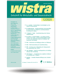 Cover wistra
